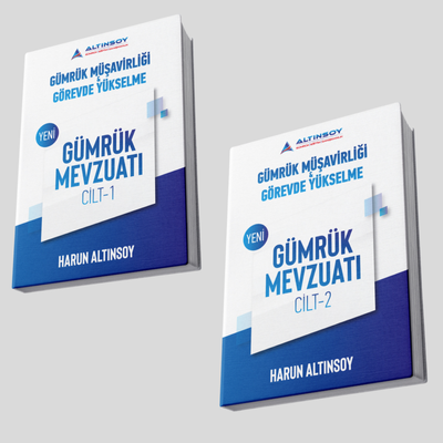 2026 Yılı Gümrük Müşavirliği & Görevde Yükselme Sınavlarına Hazırlık Konu Kitabi